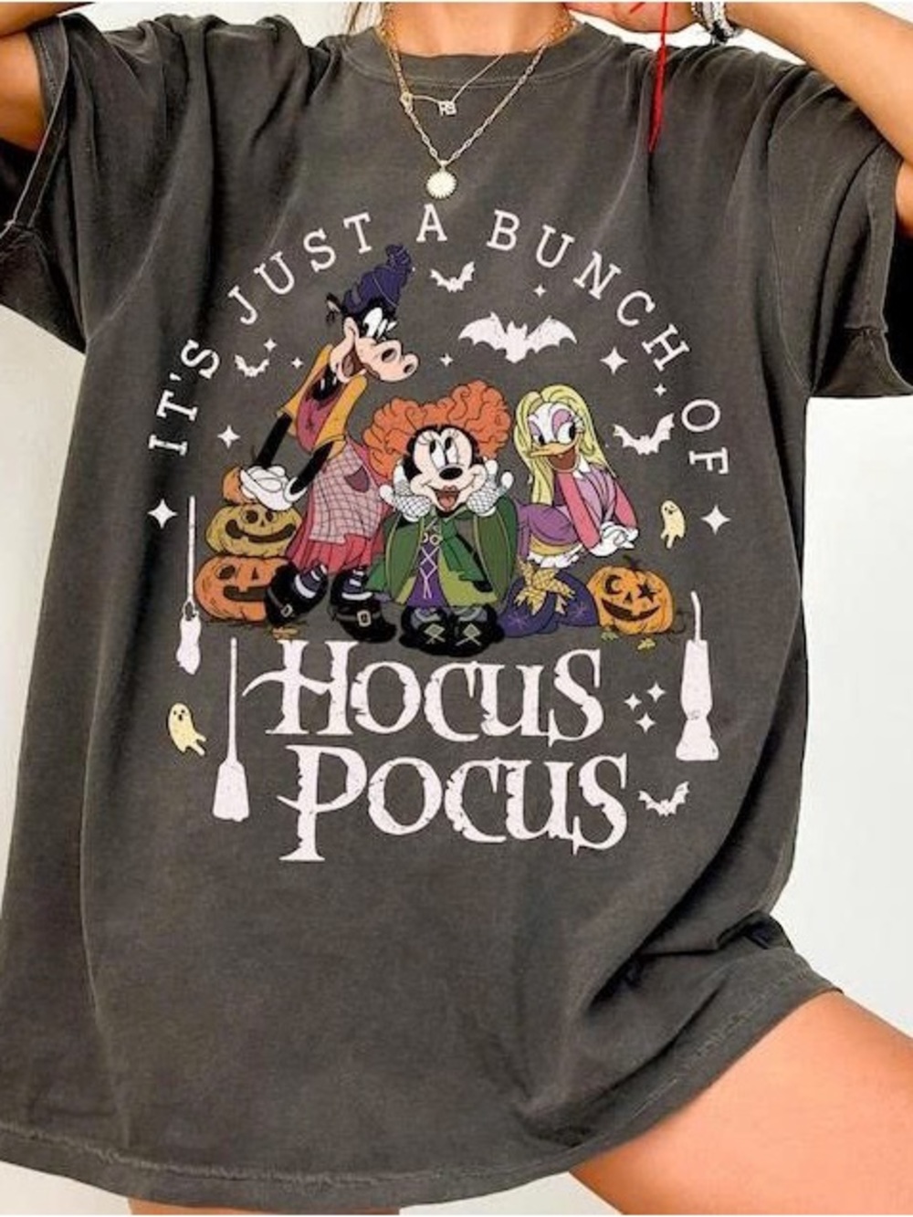 Hocus Pocus Graphic Short Sleeve Tee - Black